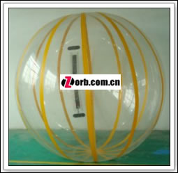 Water Walking Ball With Color Tape