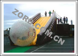 Zorbing Ramp