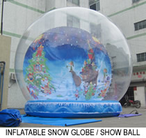 Inflatable Show Ball, Snow Ball, Inflatable Snow Globe