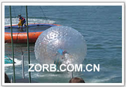 Hydro Zorb, Zorb Ball on Water, Wet Zorb activity