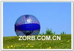 Hydro Zorb, Zorb Ball on Grassplot, Zorb activity